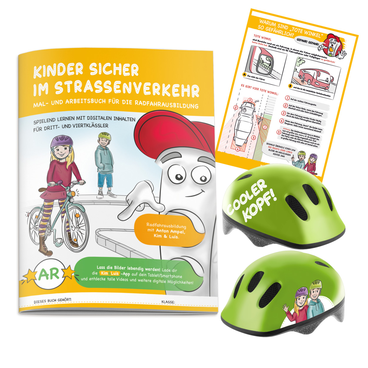 Mal- und Arbeitsbuch zur Radfahrausbildung
